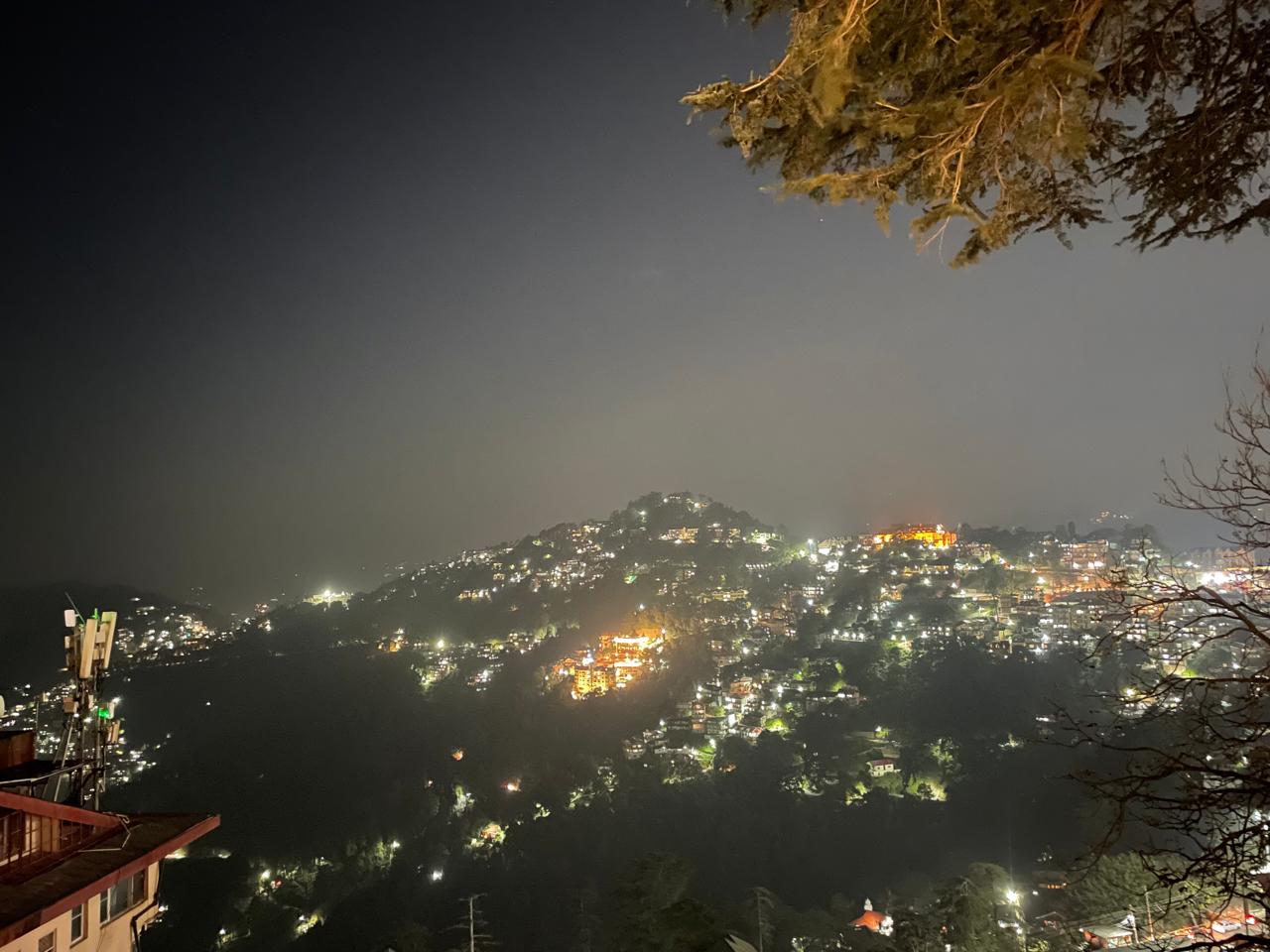 SKP Beautiful Shimla at Night